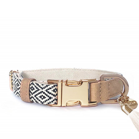 M&P - Oroko Collier Réglable Noir/Ecru