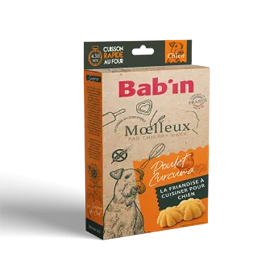 Bab'in - Le Moelleux Pack - Poulet et Curcuma