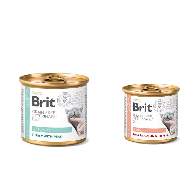 Brit Vet Diet Struvite | Alimentation Diététique Chat Calculs Urinaires 200g