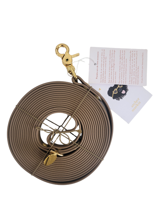 Atelier Markiz - Longe 5 Mètres imperméable pour chien en Biothane 16mm
