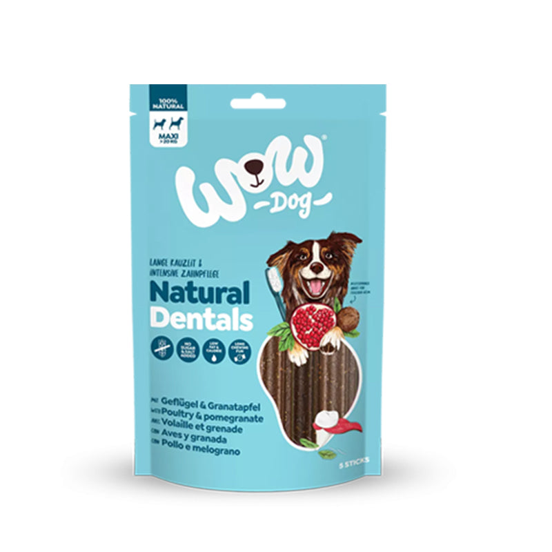 Wow Natural – Bâtonnet à Mâcher pour Chien | Hygiène Bucco-Dentaire