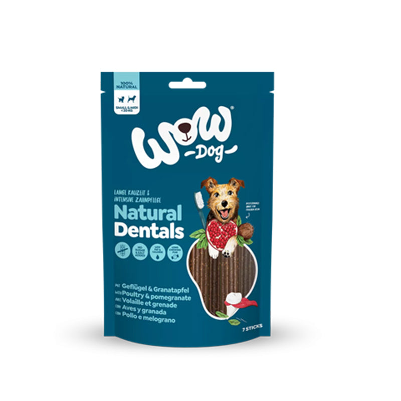 Wow Natural – Bâtonnet à Mâcher pour Chien | Hygiène Bucco-Dentaire