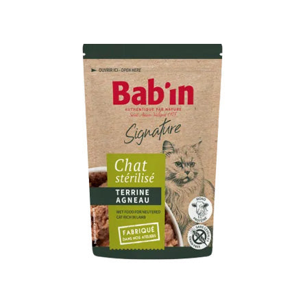 BABIN Terrine Chat - ECH Agneau