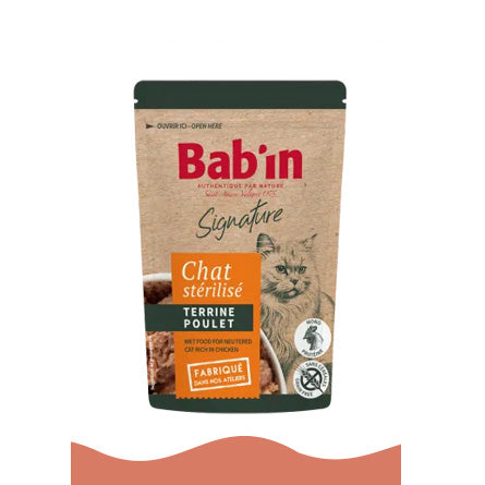 BABIN Terrine Chat - ECH Poulet