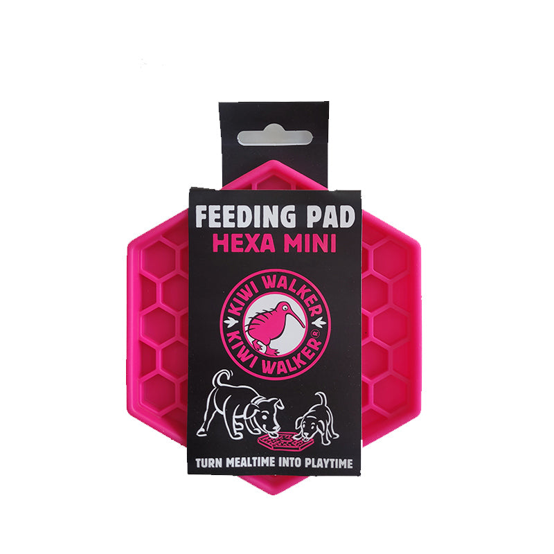 Kiwi Walker Tapis de Léchage Hexa Mini | Petit Chien Chiot Chat |