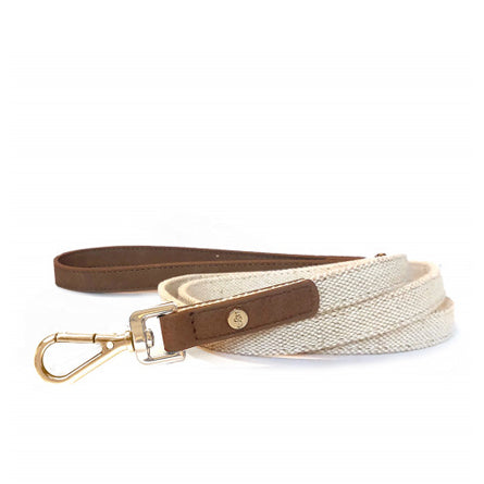 M&P - Madura Laisse Plate Lin/Chocolat