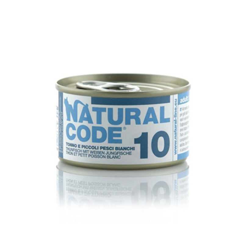 Natural Code - Petits  Morceaux Thon & Poisson Blanc | 85g