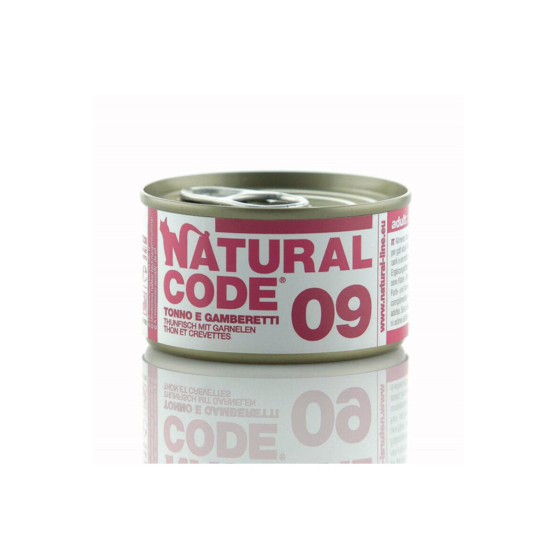 Natural Code - Petits  Morceaux Thon & Crevettes | 85g