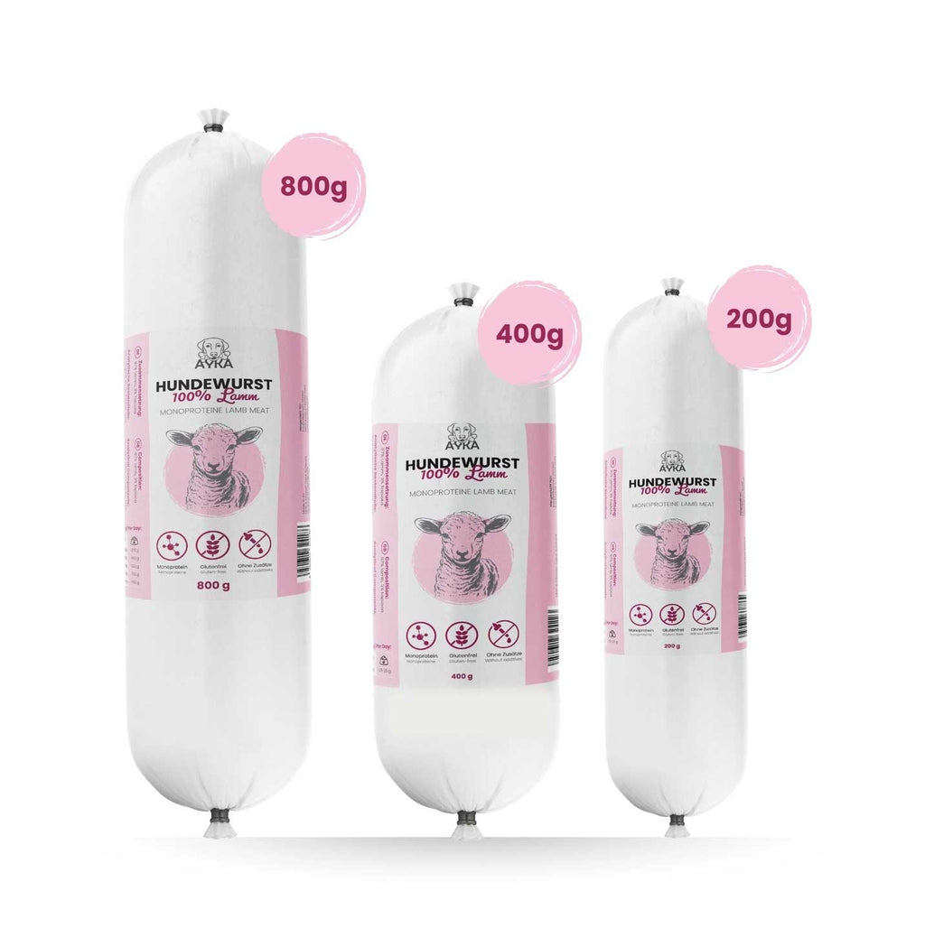Ayka - Saucisse à l'agneau  - Digestion sensible