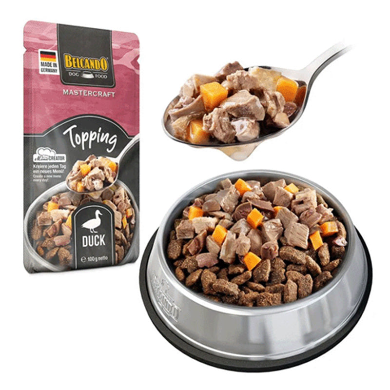 Belcando - Topper Canard pour Chien | Sans Additifs