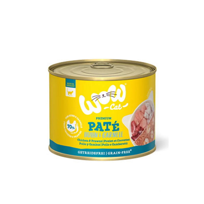 Wow- Paté Poulet&Crevette - 200g